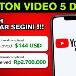 Nonton Video  Detik Dibayar Saldo Dana Dan Paypal Gratis