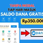 TANPA MODAL! Tiap Hari Dapat Saldo DANA Gratis Rp